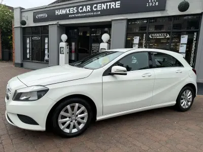 Used Mercedes A180 SE 122 HP (89 kW) 2013 White Hatchback