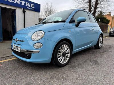 Used Fiat 500 Lounge 85 HP (62 kW) 2014 Blue Hatchback