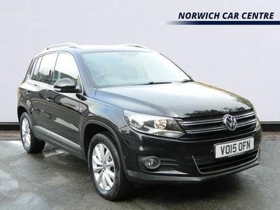 Black Used 2015 VW Tiguan Match SUV | £8,495 (Fair price)