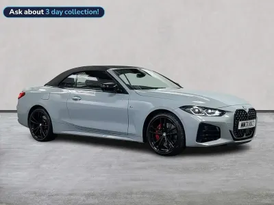 Used BMW M440 M Sport 374 HP (275 kW) 2021 Grey Cabriolet