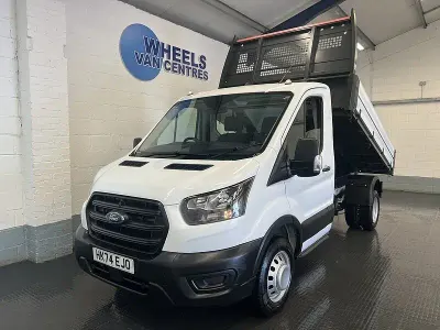 Used Ford Transit 130 HP (95 kW) 2024 White Cabriolet