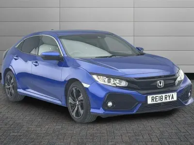 Käytetty Honda Civic SR 120 HP (88 kW) 2018 Sininen Viistoperä