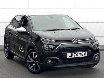 Black Used 2024 Citroën C3 PureTech Hatchback | £14,324 (Good price)