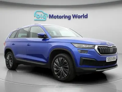 Used Skoda Kodiaq SE L Executive 150 HP (110 kW) 2023 Blue SUV