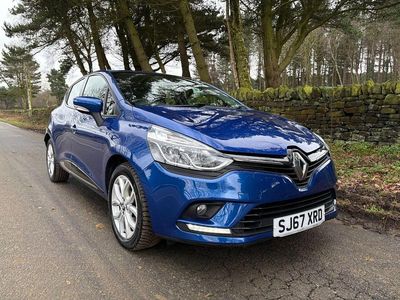 Used Renault Clio IV Dynamique 2017 Blue Hatchback