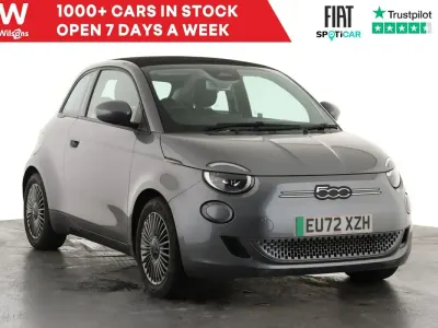 Gebraucht Fiat 500e Icon 86 kW (118 PS) 2022 Grau Cabrio