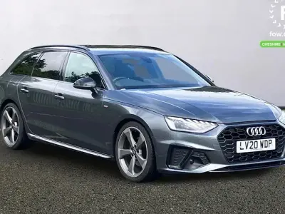Used Audi A4 Black Edition 150 HP (110 kW) 2020 Grey Estate