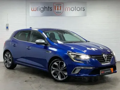 Used Renault Mégane GT Line GT-Line 140 HP (102 kW) 2018 Blue Hatchback