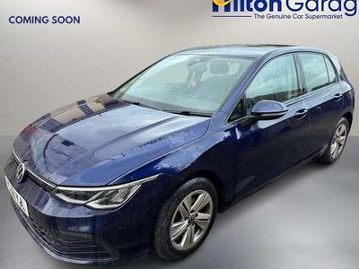 Used VW Golf VII Life 130 HP (95 kW) 2021 Blue Hatchback