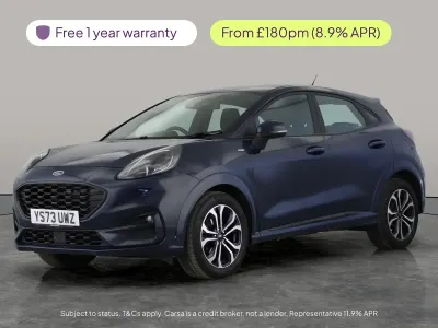 Used Ford Puma ST-Line 125 HP (91 kW) 2023 Blue SUV