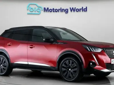 Used Peugeot 2008 GT-line 130 HP (95 kW) 2020 Red SUV