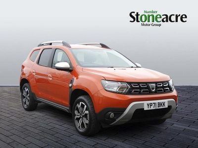 Used Dacia Duster Prestige 100 HP (73 kW) 2021 Orange SUV