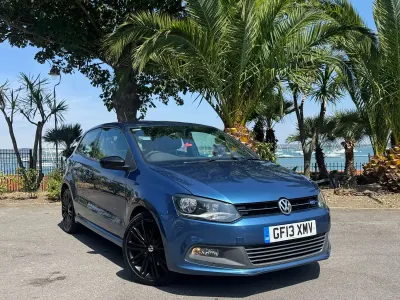 Used VW Polo BlueGT 140 HP (102 kW) 2013 Blue Hatchback
