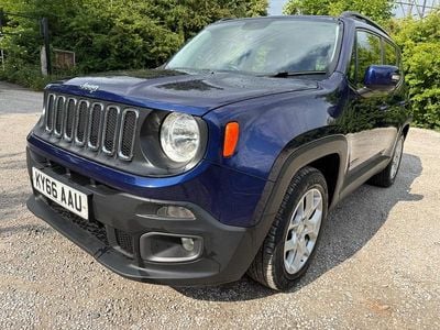 Blue Used 2016 Jeep Renegade Longitude SUV | £4,795 (A bit pricey)