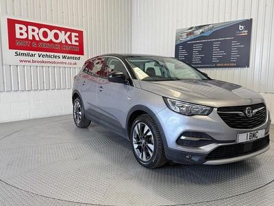 Used Vauxhall Grandland X Sport 130 HP (95 kW) 2019 Grey SUV