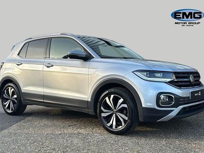 Used VW T-Cross SEL 110 HP (80 kW) 2021 Silver SUV