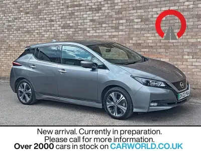 Used Nissan Leaf N-Connecta 110 kW (150 HP) 2022 Grey Hatchback