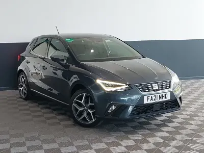 Used Seat Ibiza XCELLENCE 110 HP (80 kW) 2021 Grey Hatchback