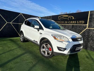 Used Ford Kuga Zetec 136 HP (100 kW) 2008 White SUV