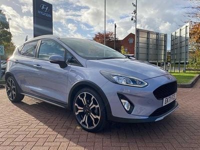 Used Ford Fiesta Active X 2021 Blue Hatchback