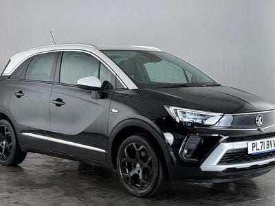Used Vauxhall Crossland Ultimate 131 HP (96 kW) 2021 Black SUV