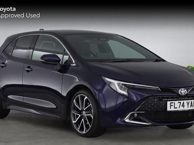 Obsidian blue Used 2024 Toyota Corolla Hatchback | £23,615 (Fair price)