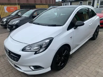 Used Vauxhall Corsa Edition 2015 White Hatchback
