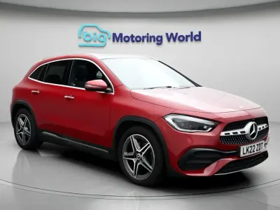 Used Mercedes GLA200 AMG line 163 HP (119 kW) 2022 Red SUV