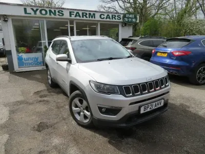 Begagnad Jeep Compass Longitude 140 HK (102 kW) 2021 Grå SUV