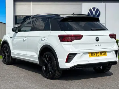 Used VW T-Roc Black Edition 150 HP (110 kW) 2025 White SUV