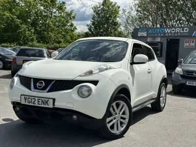 Usado Nissan Juke Tekna 110 CV (80 kW) 2012 Blanco SUV