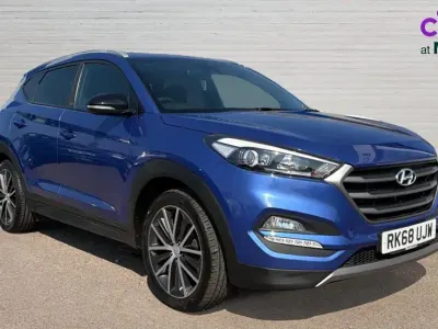Used Hyundai Tucson GO! 177 HP (130 kW) 2018 Blue SUV