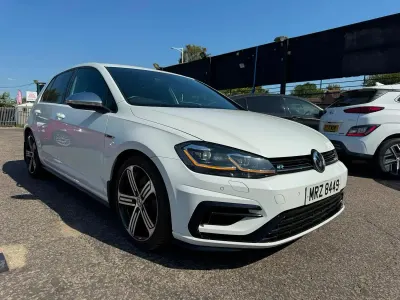 Used VW Golf VII R 2017 White Hatchback