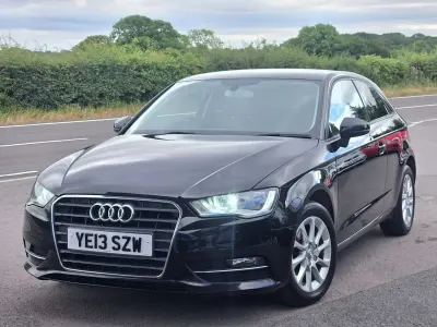 Used Audi A3 110 HP (80 kW) 2013 Black Hatchback