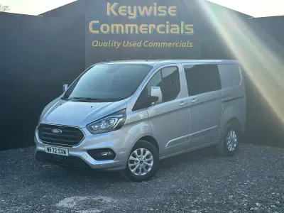 Used Ford Transit Custom Limited 130 HP (95 kW) 2022 Silver Van