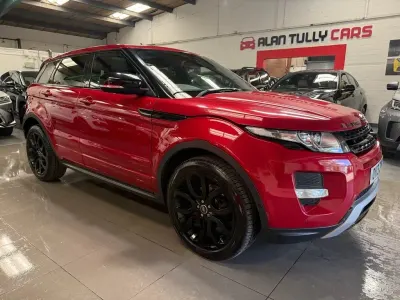 Used Land Rover Range Rover evoque Dynamic 190 HP (139 kW) 2013 Red SUV