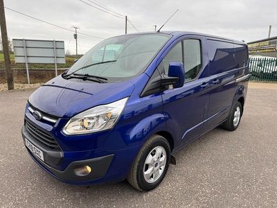 Used Ford Transit Custom Limited 130 HP (95 kW) 2018 Blue Van