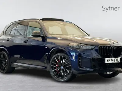 Begagnad BMW X5 M Sport 482 HK (354 kW) 2024 Blå SUV