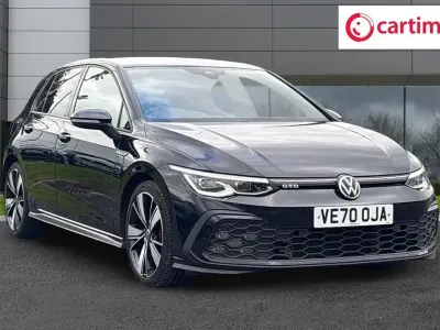 Used VW Golf VII GTD 200 HP (147 kW) 2020 Black Hatchback