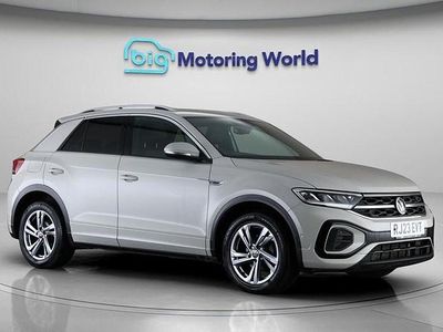Usado VW T-Roc R-line 150 HP (110 kW) 2023 Cinzento SUV