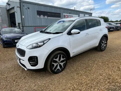 Used Kia Sportage GT-Line 177 HP (130 kW) 2016 White SUV