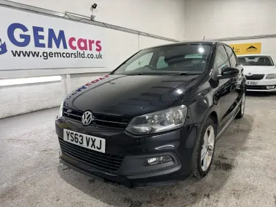 Used VW Polo R-line 2014 Black Hatchback