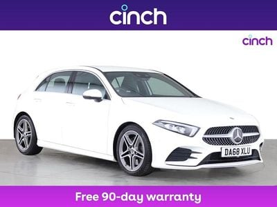 White Used 2019 Mercedes A250 AMG Line Premium Hatchback | £17,549 (Fair price)
