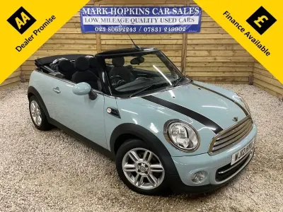 Used Mini Cooper Cabriolet 2012 Blue Cabriolet
