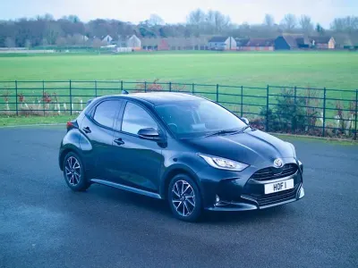 Used Toyota Yaris Design 2022 Black Hatchback