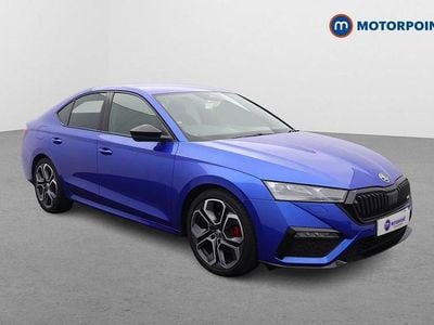 Used Skoda Octavia vRS 200 HP (147 kW) 2023 Blue Hatchback