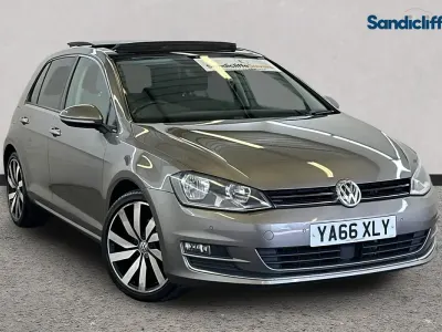 Used VW Golf VII GT 110 HP (80 kW) 2017 Grey Hatchback