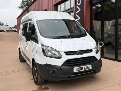 Used Ford Transit Custom 130 HP (95 kW) 2018 White Van