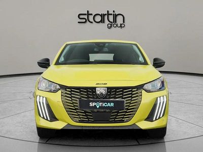 Yellow Used 2025 Peugeot 208 Allure Hatchback | £18,750 (Fair price)