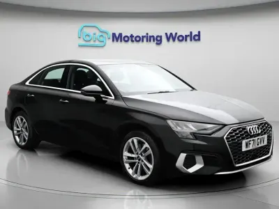 Używany Audi A3 Sport 110 KM (80 kW) 2021 Czarny Sedan/Limuzyna
